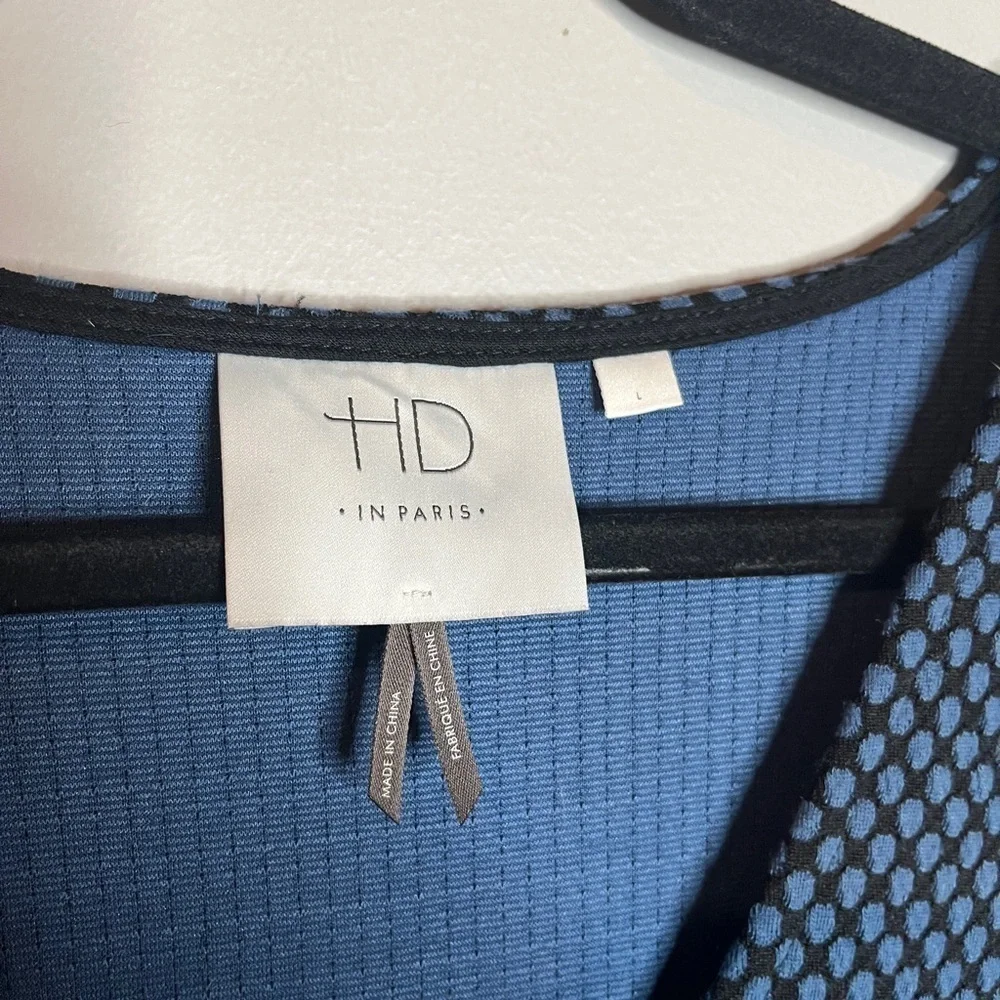 Anthropologie HD in Paris polkadot faux wrap dress - Picture 4 of 6